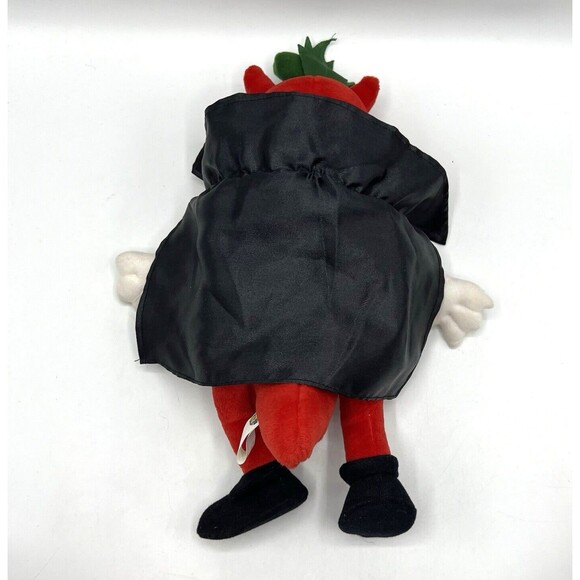 Good Stuff Red Chili Pepper Plush Vampire Dracula Halloween Vintage 12" - Picture 4 of 8